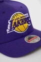 Καπάκι με μείγμα μαλλί Mitchell&Ness Los Angeles Lakers HHSS3257.LALYYPPPPUR μωβ SS23
