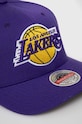 Čepice s vlněnou směsí Mitchell&Ness Los Angeles Lakers HHSS3257.LALYYPPPPUR fialová SS23