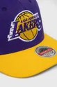 Šiltovka s prímesou vlny Mitchell&Ness Los Angeles Lakers fialová