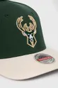 Кепка из смесовой шерсти Mitchell&Ness Milwaukee Bucks зелёный