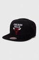Кепка из смесовой шерсти Mitchell&Ness Chicago Bulls аппликация чёрный HHSS2976.CBUYYPPPBLC