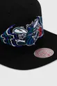 Kapa s šiltom Mitchell&Ness Charlotte Hornets črna