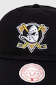 Mitchell&Ness czapka z daszkiem bawełniana Anaheim Ducks HLUX5369.ADUYYPPPBLC czarny SS23
