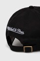 Akcesoria Mitchell&Ness czapka z daszkiem bawełniana Boston Briuns HLUX5369.BBNYYPPPBLC czarny