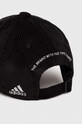 Akcesoria adidas Performance czapka z daszkiem sztruksowa IB2664 czarny