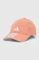 pomarańczowy adidas Performance czapka z daszkiem Unisex