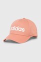 adidas czapka z daszkiem bawełniana nadruk pomarańczowy IM0504