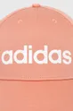 πορτοκαλί Βαμβακερό καπέλο του μπέιζμπολ adidas