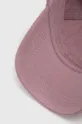 ροζ Βαμβακερό καπέλο του μπέιζμπολ Lyle & Scott