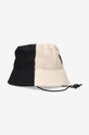 beige Neil Barett cotton hat