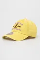 κίτρινο Βαμβακερό καπέλο του μπέιζμπολ Mitchell&Ness Los Angeles Lakers Unisex