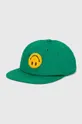 turkusowy Market czapka z daszkiem bawełniana x Smiley Unisex