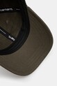Carhartt WIP cotton baseball cap Canvas Script Cap green I028876.2QHXX