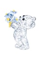 Swarovski decorazione Kris Bear - Forget-me-not