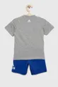 Детский комплект из хлопка adidas LK BL CO T  Основной материал: 100% Хлопок Резинка: 95% Хлопок, 5% Эластан