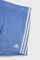 μπλε Παιδικό σετ adidas I AOP CO T SET