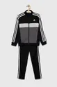 Дитячий спортивний костюм adidas U 3S TIBERIO TS чорний