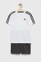 adidas gyerek együttes U TR-ES 3S HS1608 fehér SS24