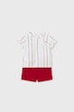 Mayoral Newborn compleu bebe uni rosu 1264.1R.NEWBORN
