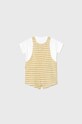 Mayoral Newborn komplet niemowlęcy 1627.1S.NEWBORN żółty SS23