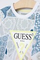 Guess komplet bawełniany dziecięcy niebieski N3GG00.K8HM3.PPYX