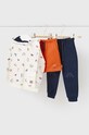 Mayoral compleu bebe cu modele portocaliu 1834.3F.BABY