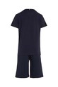 Chłopiec Tommy Hilfiger komplet bawełniany dziecięcy KB0KB08186.PPYX granatowy