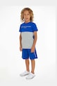 Tommy Hilfiger komplet bawełniany dziecięcy nadruk granatowy KB0KB08359.PPYX