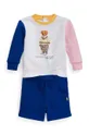multicolor Polo Ralph Lauren komplet niemowlęcy Chłopięcy