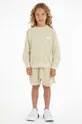 бежевий Дитячий бавовняний комплект Calvin Klein Jeans Для хлопчиків