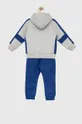 Дитячий бавовняний спортивний костюм Birba&Trybeyond блакитний