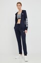 Спортивный костюм adidas аппликация тёмно-синий IC3431
