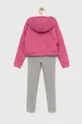 Дитячий спортивний костюм adidas G HOOD фіолетовий
