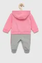 adidas gyerek melegítő I BLUV FL rózsaszín