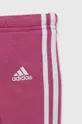 фіолетовий Дитячий спортивний костюм adidas I BOS Jog