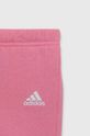 růžová Dětská tepláková souprava adidas I BLUV FL