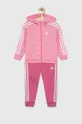 roz Adidas trening copii LK 3S SHINY De fete