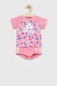 ροζ Παιδικό σετ adidas I AOP CO T SET Για κορίτσια