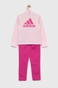 adidas dres dziecięcy G BL IB8906 różowy SS23