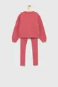 Παιδική φόρμα Tommy Hilfiger ροζ