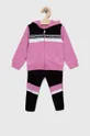 фиолетовой Спортивный костюм для младенцев Guess Для девочек