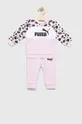 ροζ Παιδική φόρμα Puma ESS+ MATES Infants Jogger FL Για κορίτσια
