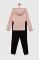 Puma dres dziecięcy Hooded Sweat Suit TR cl G 67358666.PPYX różowy SS23