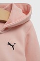 Dziewczynka Puma dres dziecięcy Hooded Sweat Suit TR cl G 67358666.PPYX różowy
