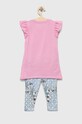 Guess komplet dziecięcy K3GG00.K6YW3.PPYX różowy SS23