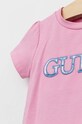 Dziewczynka Guess komplet niemowlęcy A3GG07.K6YW3.PPYX różowy