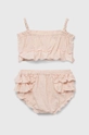 arancione Jamiks set di lana bambino/a Ragazze