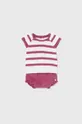 Mayoral Newborn compleu bebe tricotaj violet 1248.2B.NEWBORN