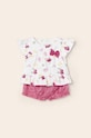 Бебешки памучен комплект Mayoral Newborn изчистен виолетов 1256.2N.NEWBORN