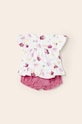 Mayoral Newborn set de bumbac pentru bebelusi 1256.2N.NEWBORN violet SS23